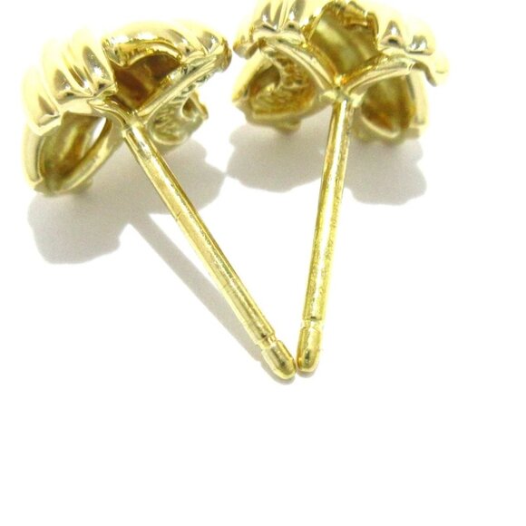 TIFFANY&Co. Signature 18K Yellow Gold Earrings 876-072325 - Picture 5 of 8